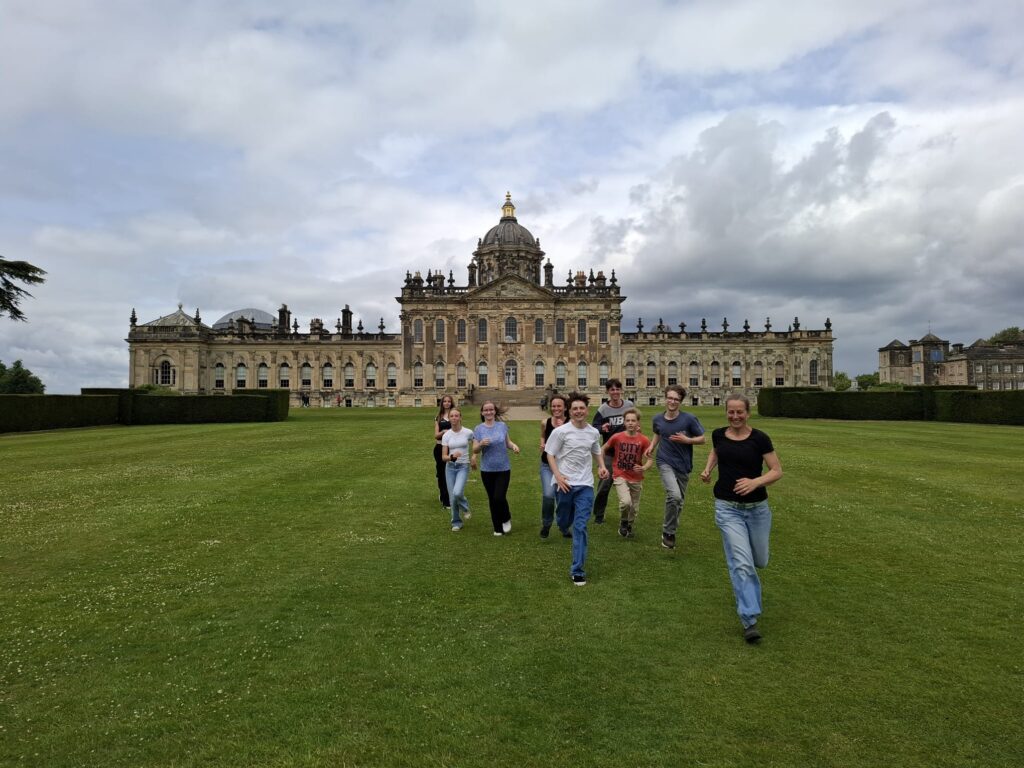 Castle howard běžíme